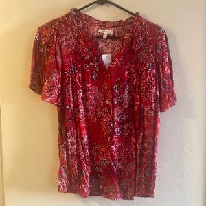 Brand new with tags paisley blouse from Maurice’s